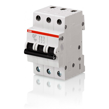 Автоматический выключатель ABB SH203L 3P 25А (С) 4,5kA - Электрика, НВА - Модульное оборудование - Автоматические выключатели - . Магазин оборудования для автономного и резервного электропитания Ekosolar.ru в Минусинске