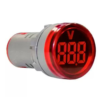 Индикатор значения напряжения AD22-RV красный Энергия - Электрика, НВА - Устройства управления и сигнализации - Сигнальная аппаратура - . Магазин оборудования для автономного и резервного электропитания Ekosolar.ru в Минусинске