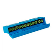 Шина TS-0609H 12 way в синем корпусе Энергия, 10 шт - Электрика, НВА - Щитки и аксессуары для монтажа - Шины нулевые - . Магазин оборудования для автономного и резервного электропитания Ekosolar.ru в Минусинске