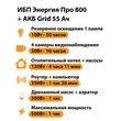 ИБП для котла Энергия Про 800 + Аккумулятор Grid 55 Ah 12 v (500Вт - 60мин) - ИБП и АКБ - ИБП для котлов - . Магазин оборудования для автономного и резервного электропитания Ekosolar.ru в Минусинске